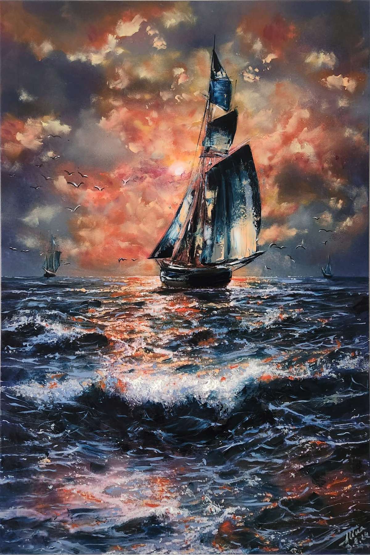 ArteDiAlina.com painting: New Horizons